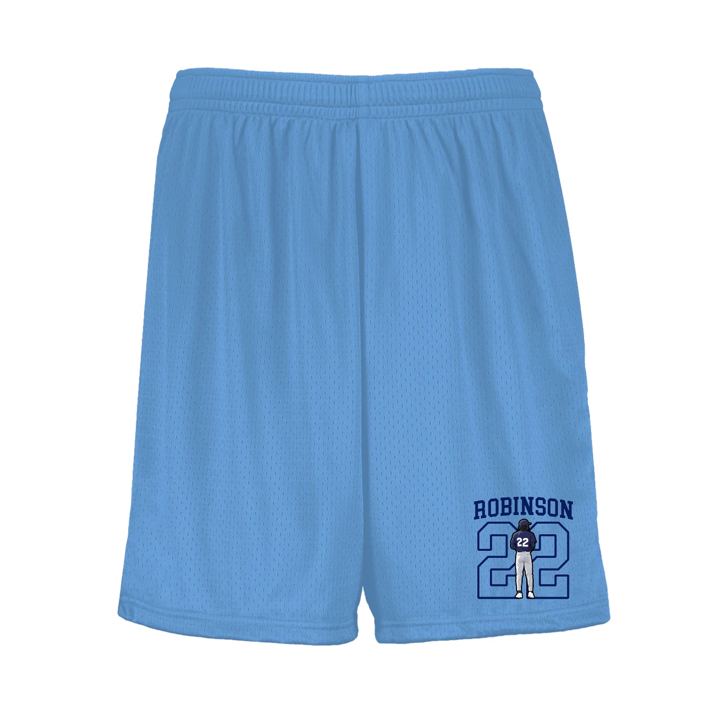 Shorts — Shirsey in Light Blue