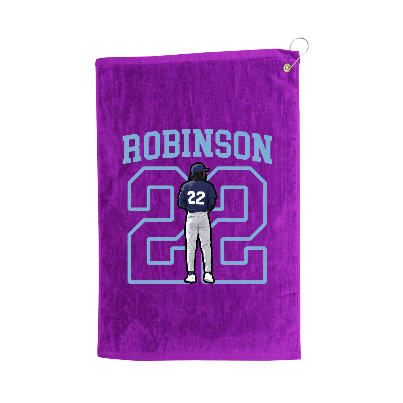 Golf Towel — Shirsey in Purple