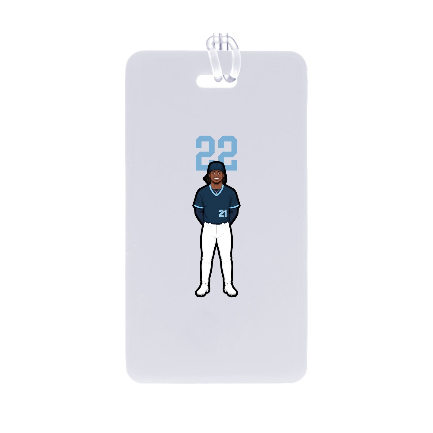 Bag Tag — Number Top in Classic