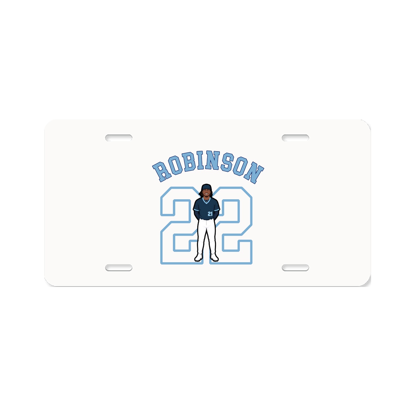 License Plate — Shirsey Arch in Classic