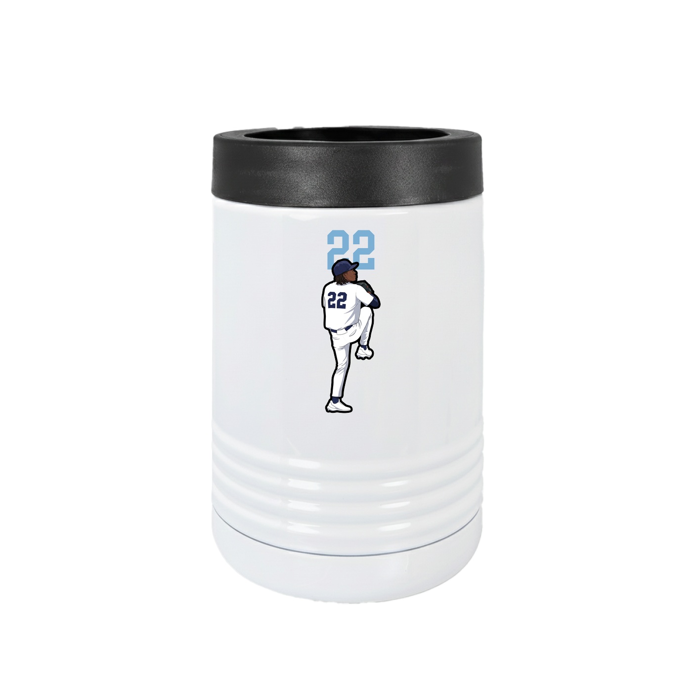 Beverage Holder — Number Top in White