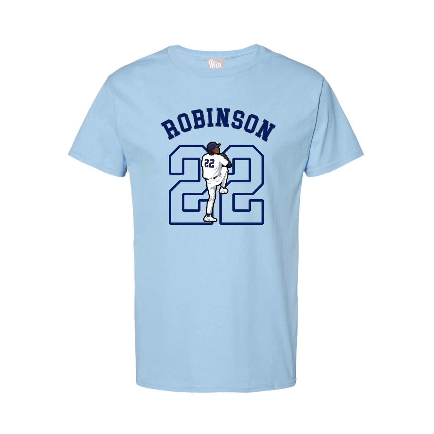 Tee — Shirsey Arch in Light Blue