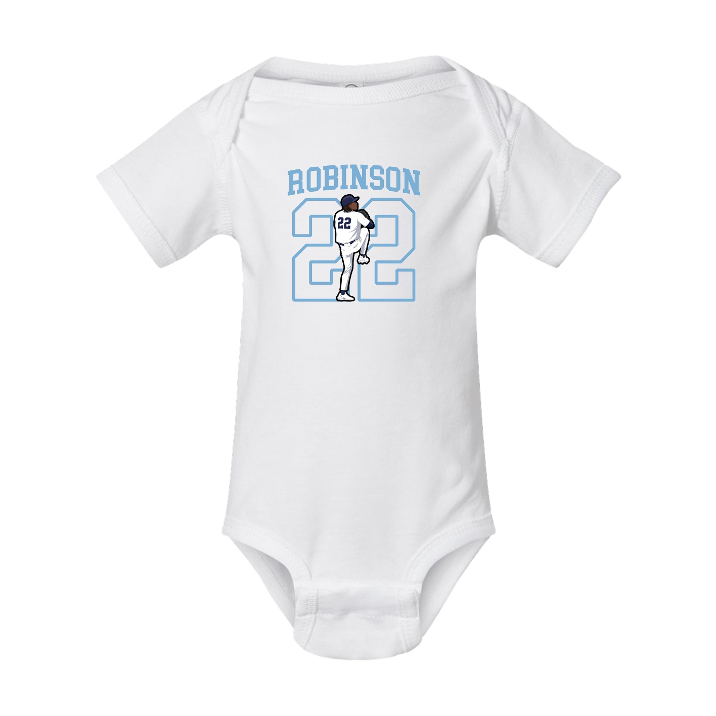 Baby Onesie — Shirsey in White