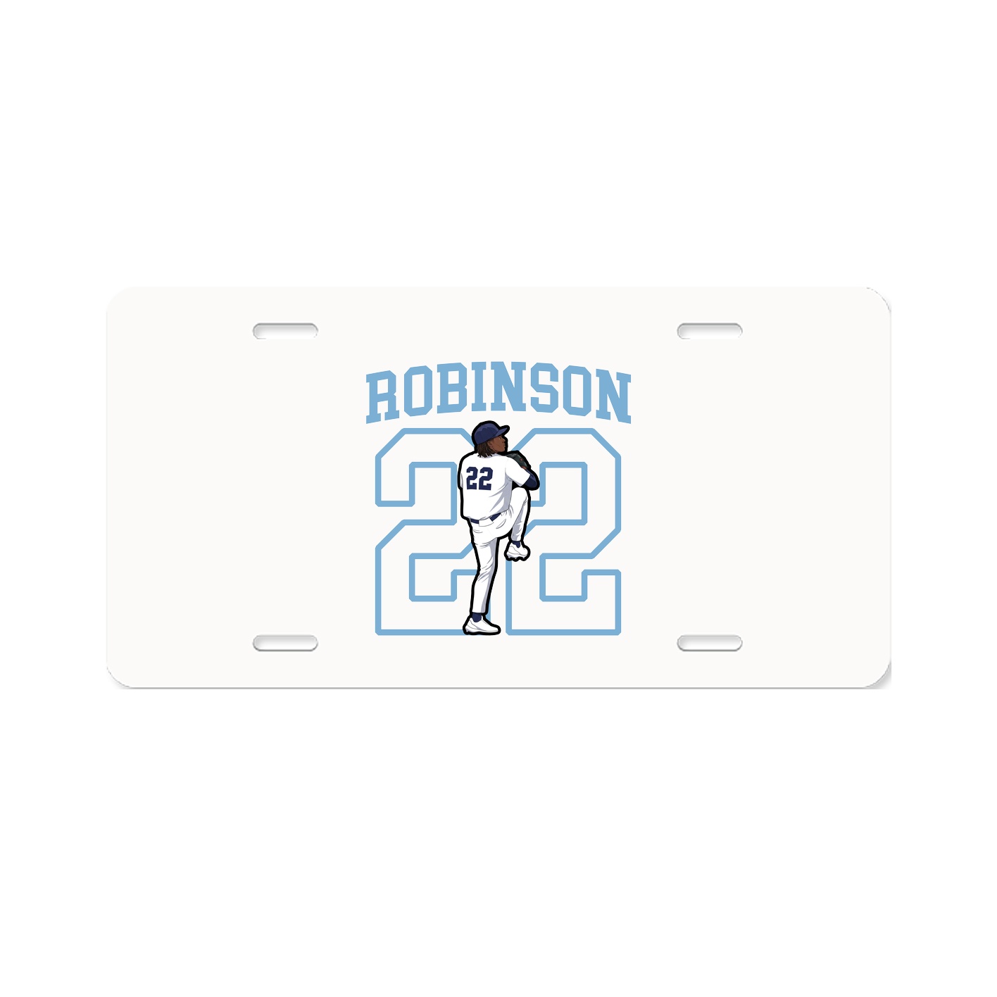 Aluminum License Plate