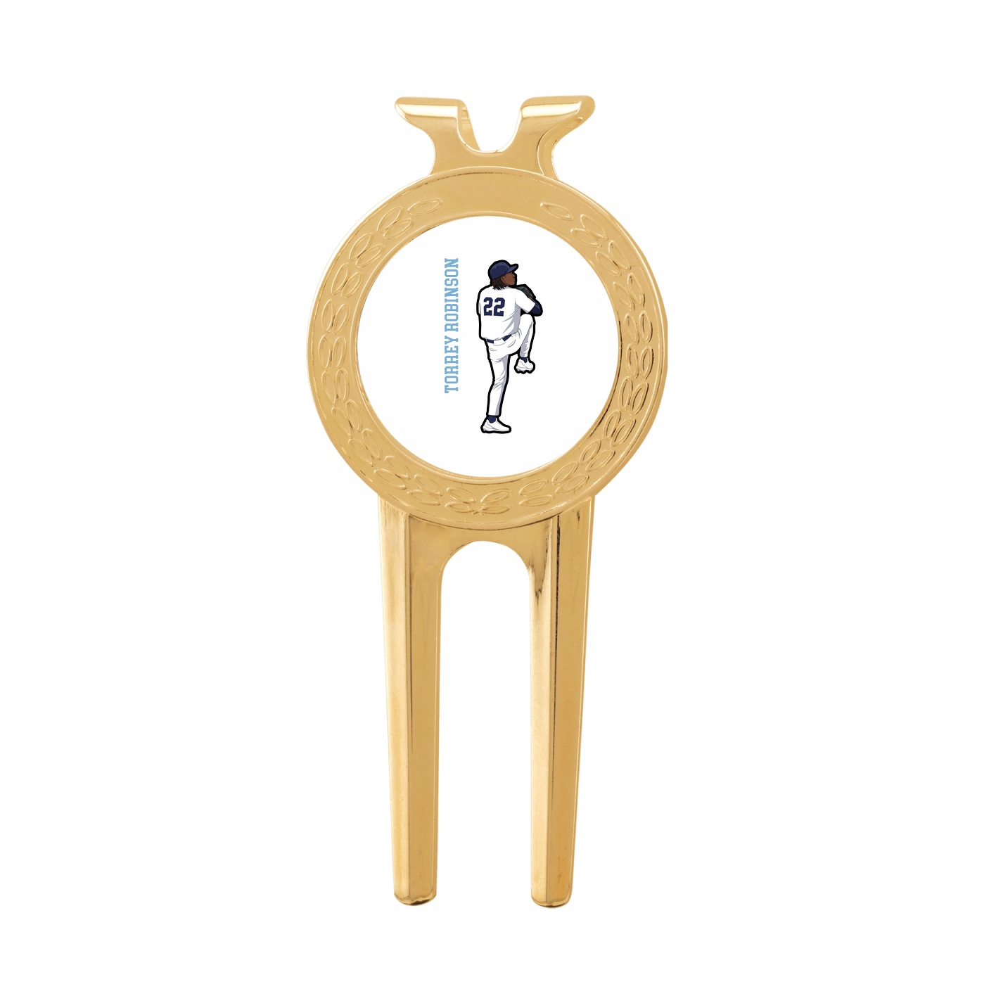 Divot Tool with Ball Marker — Name Vertical in Classic
