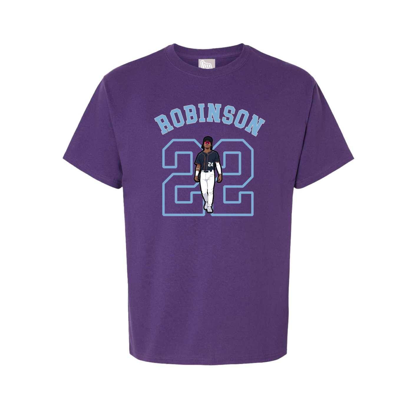 Youth Tee — Shirsey Arch in Purple
