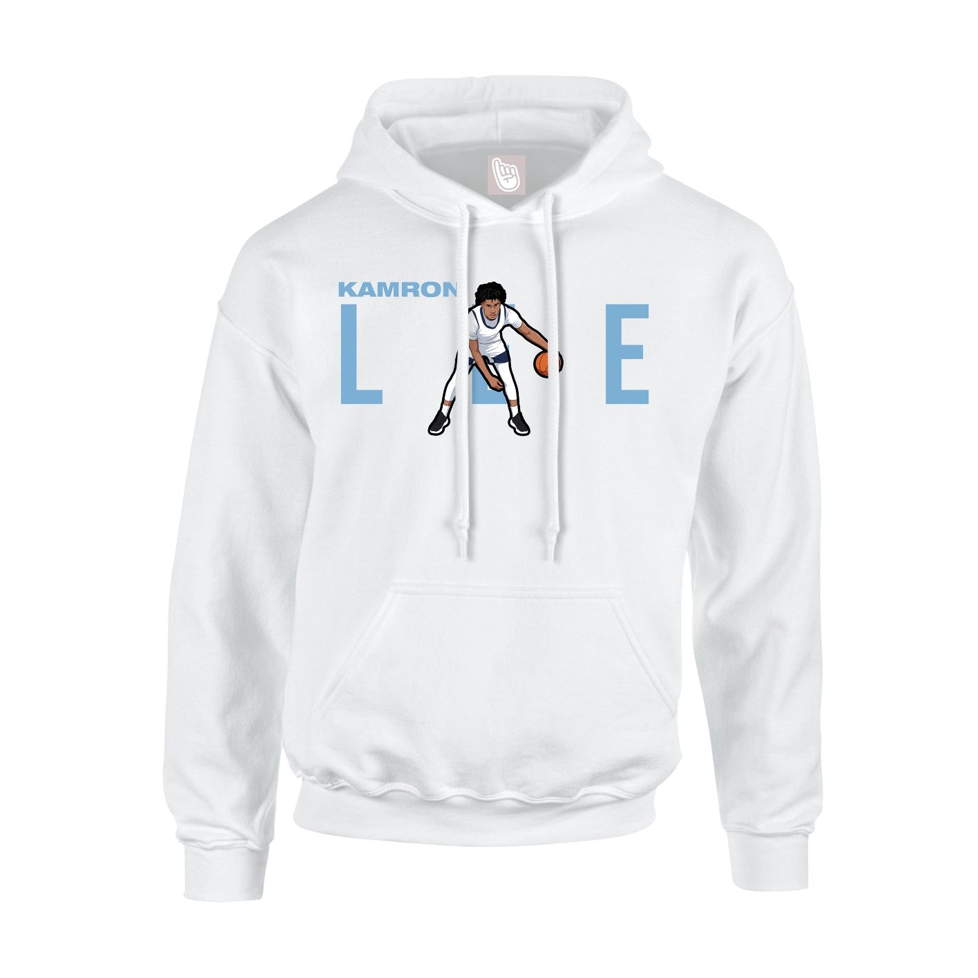 Hoodie — Player Name in White