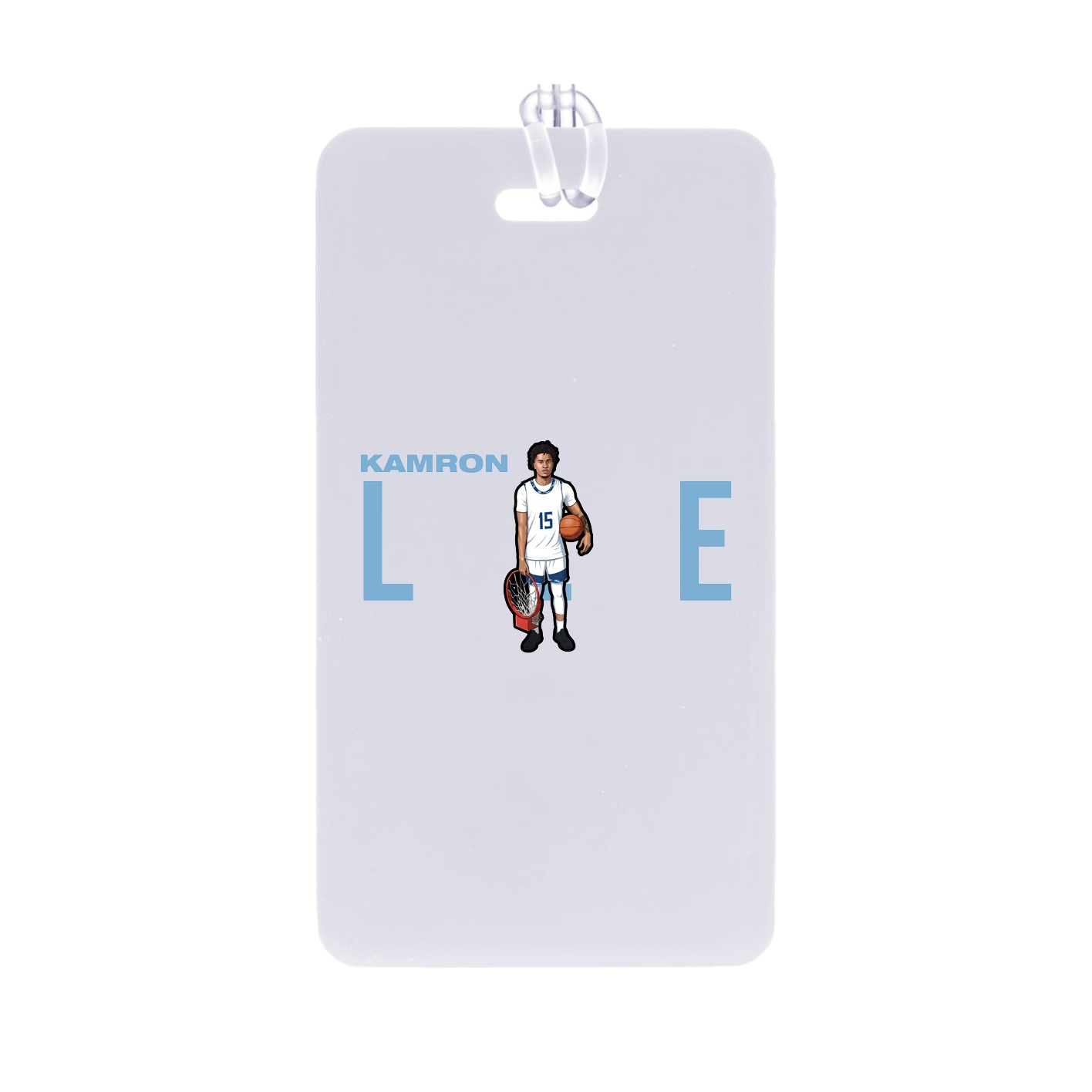 Bag Tag — Player Name in Classic