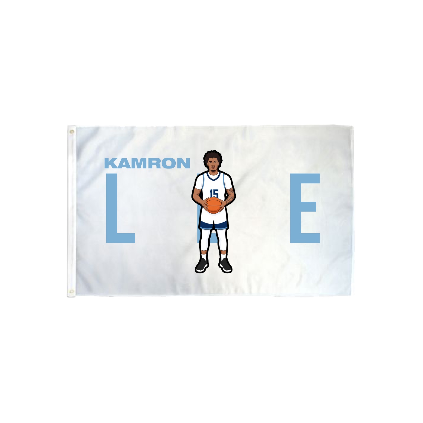 3x5 Flag — Player Name in Classic