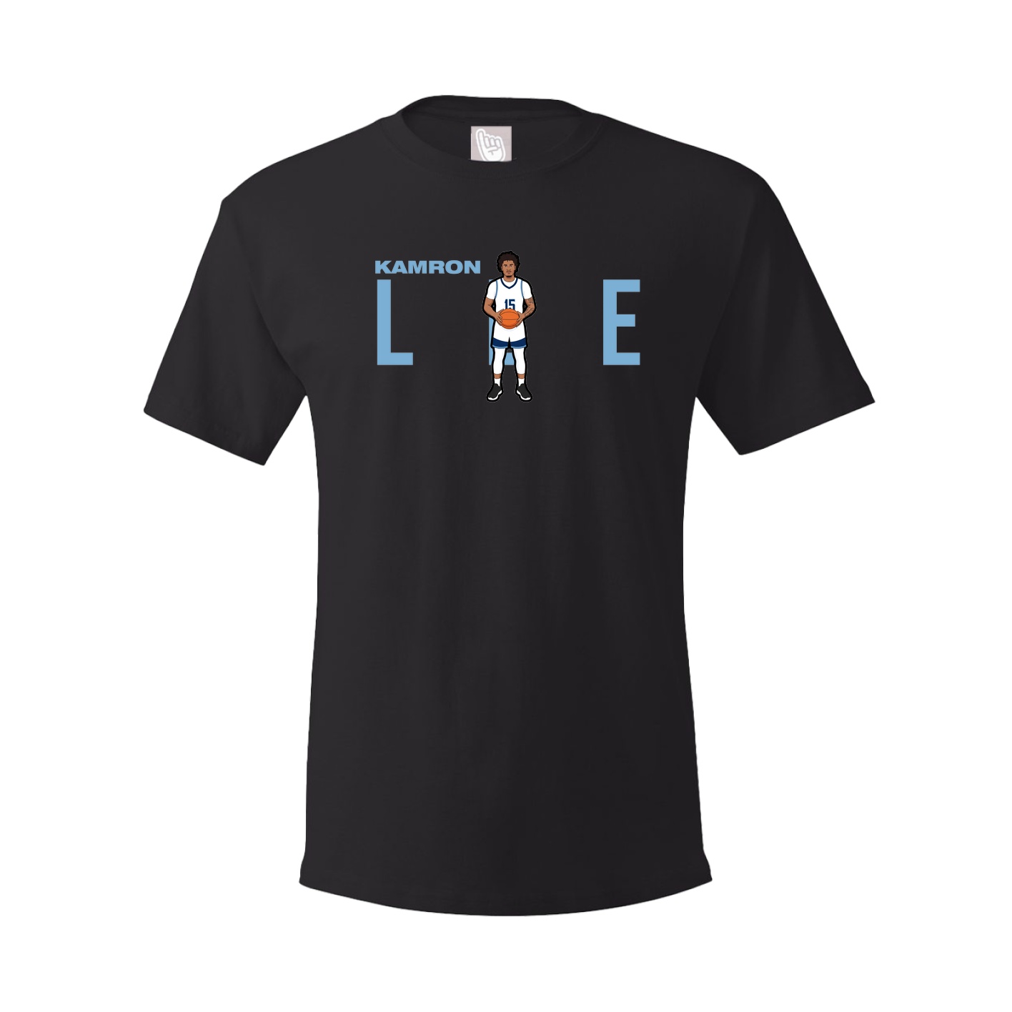 Youth Tee — Player Name in Black