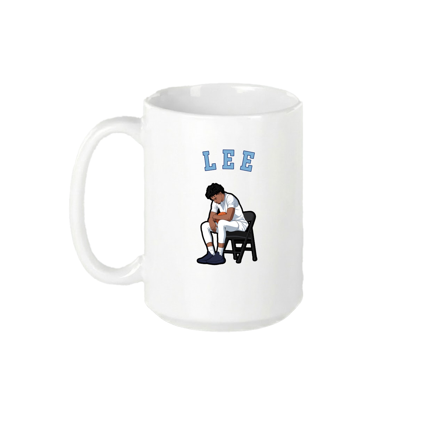 15oz Coffee Mug — Shirsey Arch in White