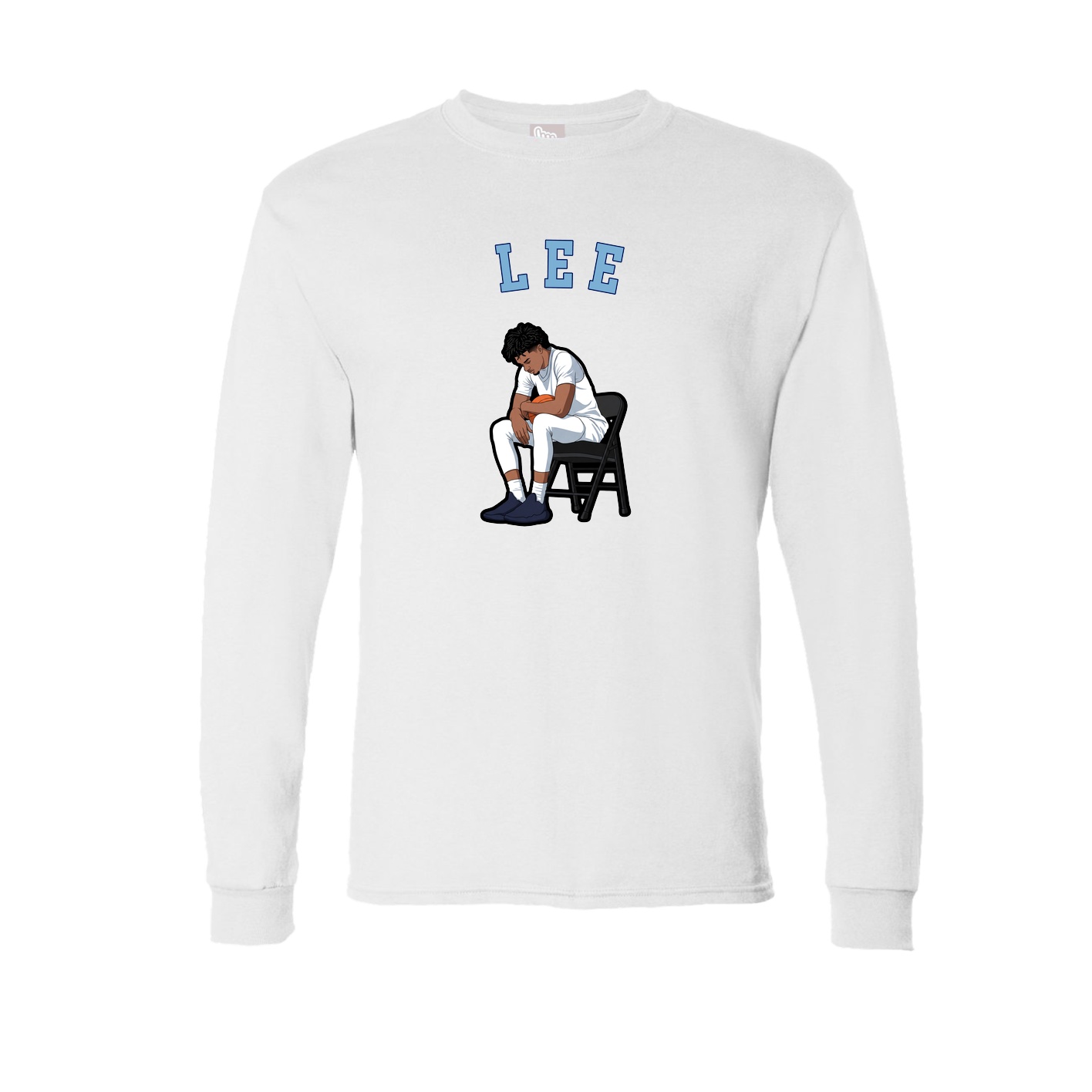 Long Sleeve Tee — Shirsey Arch in White
