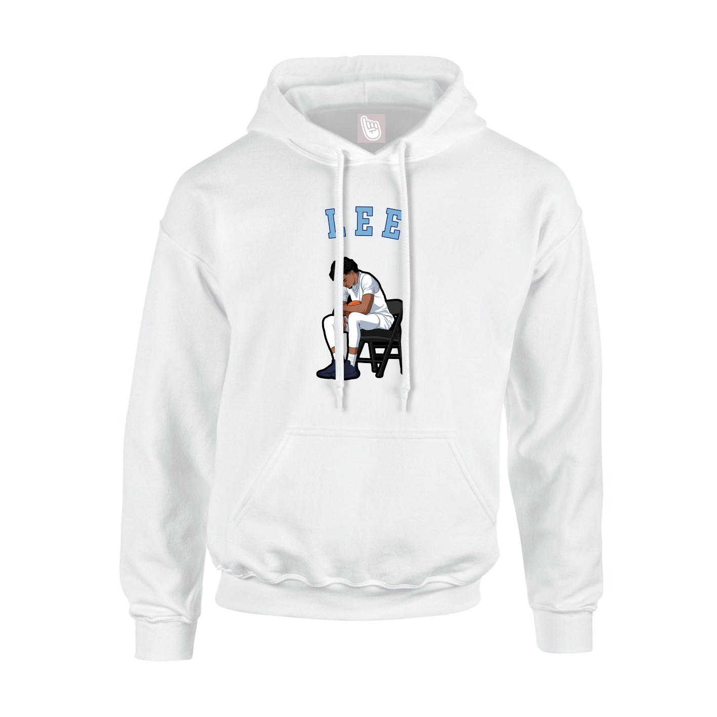 Hoodie — Shirsey Arch in White