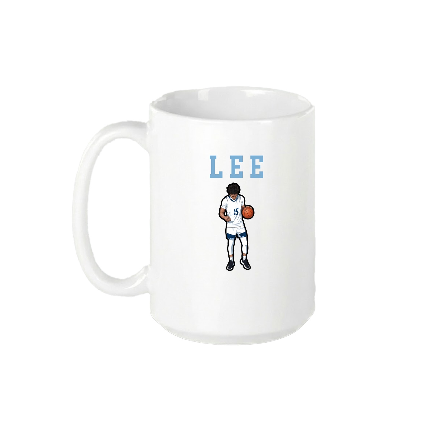 15oz Coffee Mug — Shirsey in White