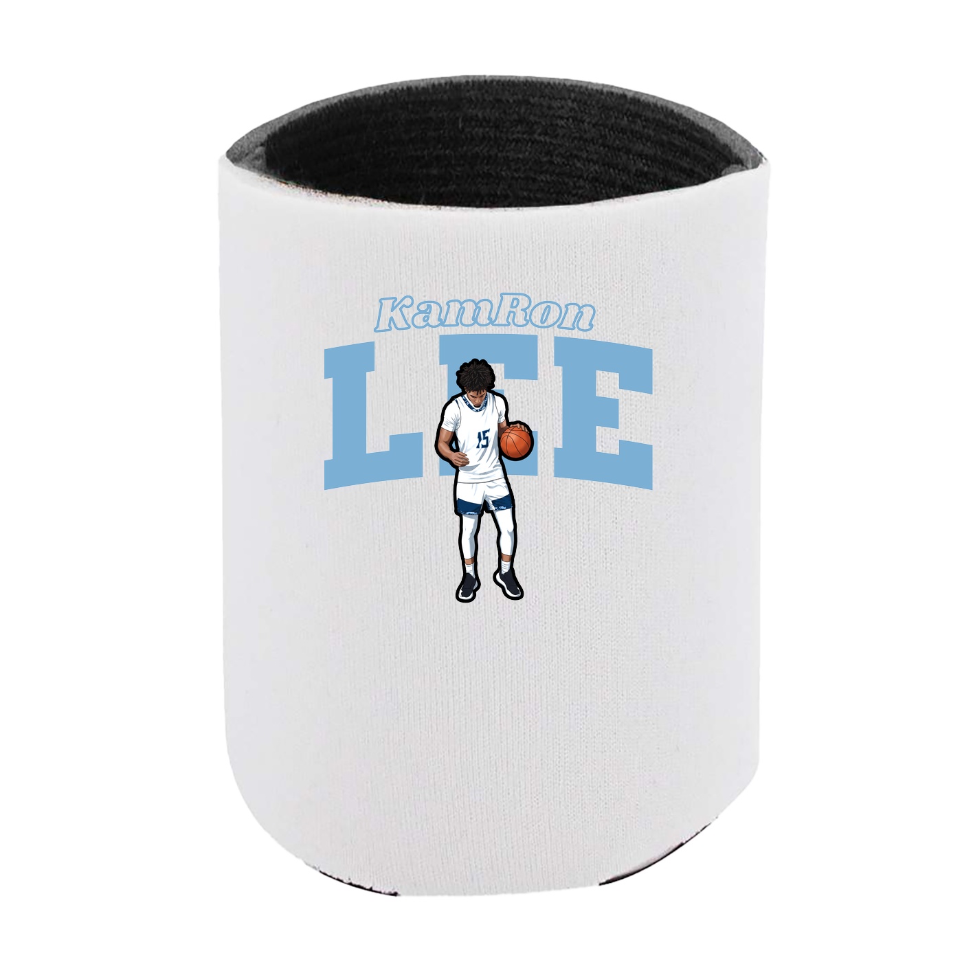 Can Holder — Name Arch in White