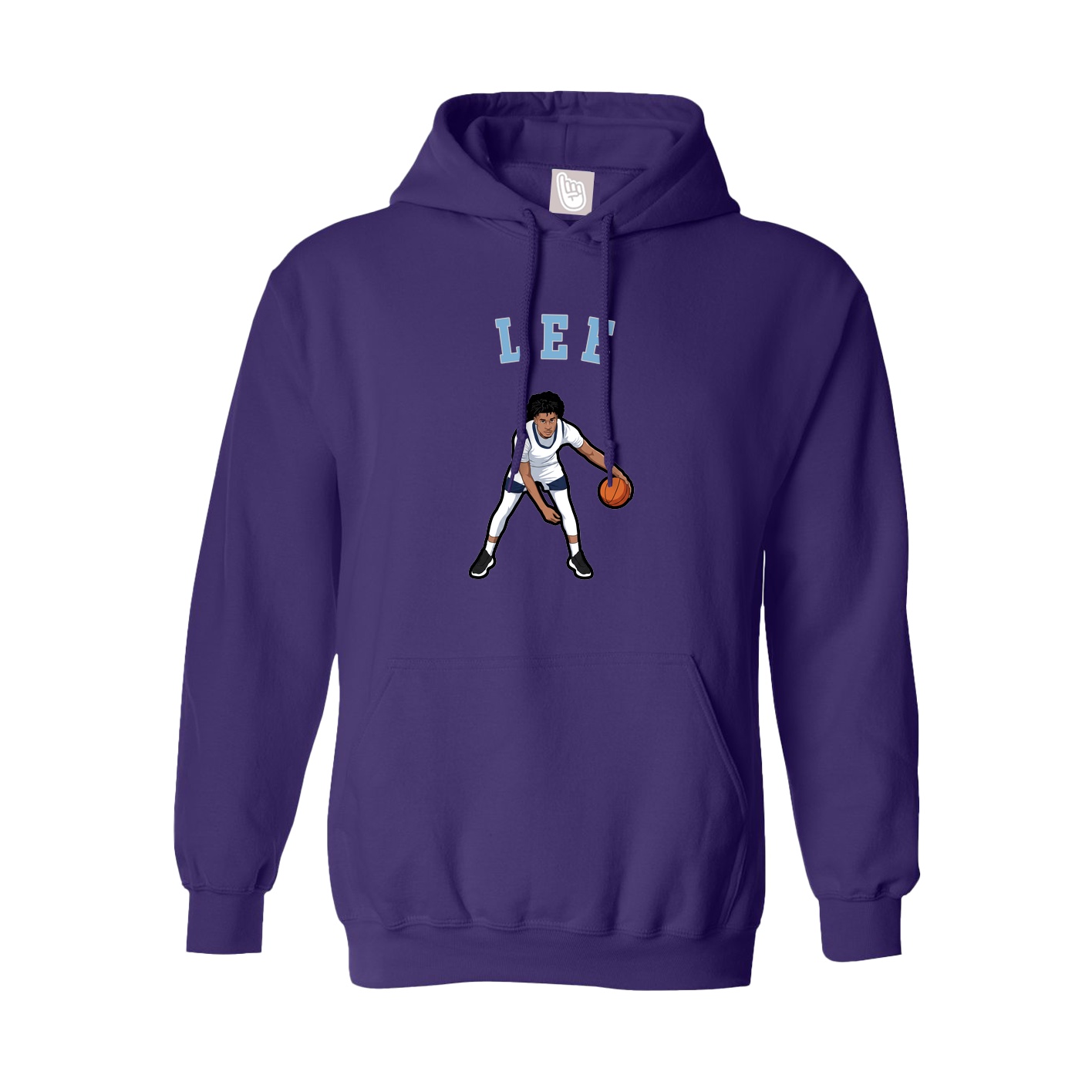 Hoodie — Shirsey Arch in Purple