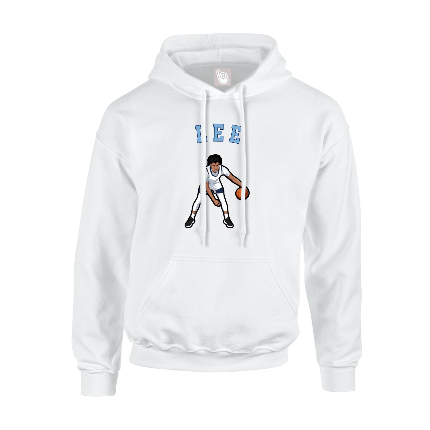 Hoodie — Shirsey Arch in White