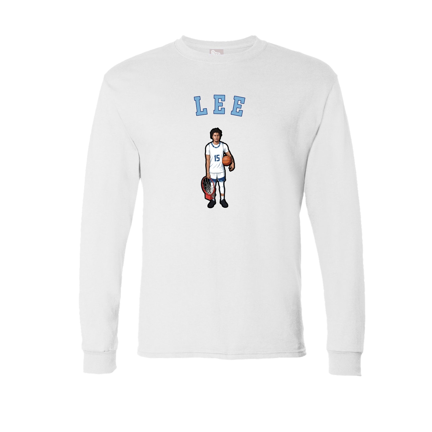 Long Sleeve Tee — Shirsey Arch in White