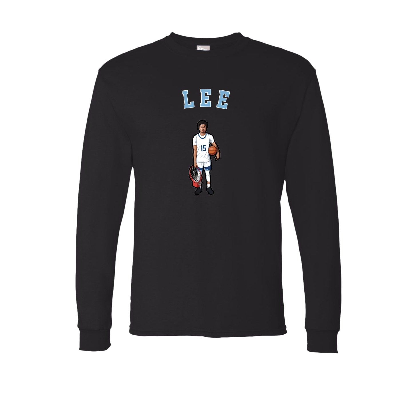 Long Sleeve Tee — Shirsey Arch in Black