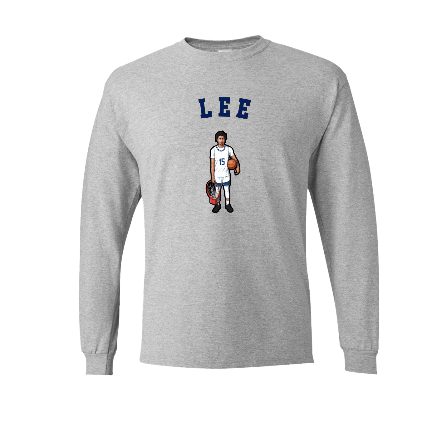 Long Sleeve Tee — Shirsey Arch in Grey
