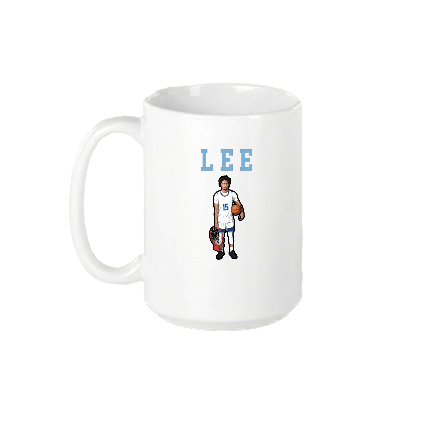 15oz Coffee Mug — Shirsey in White