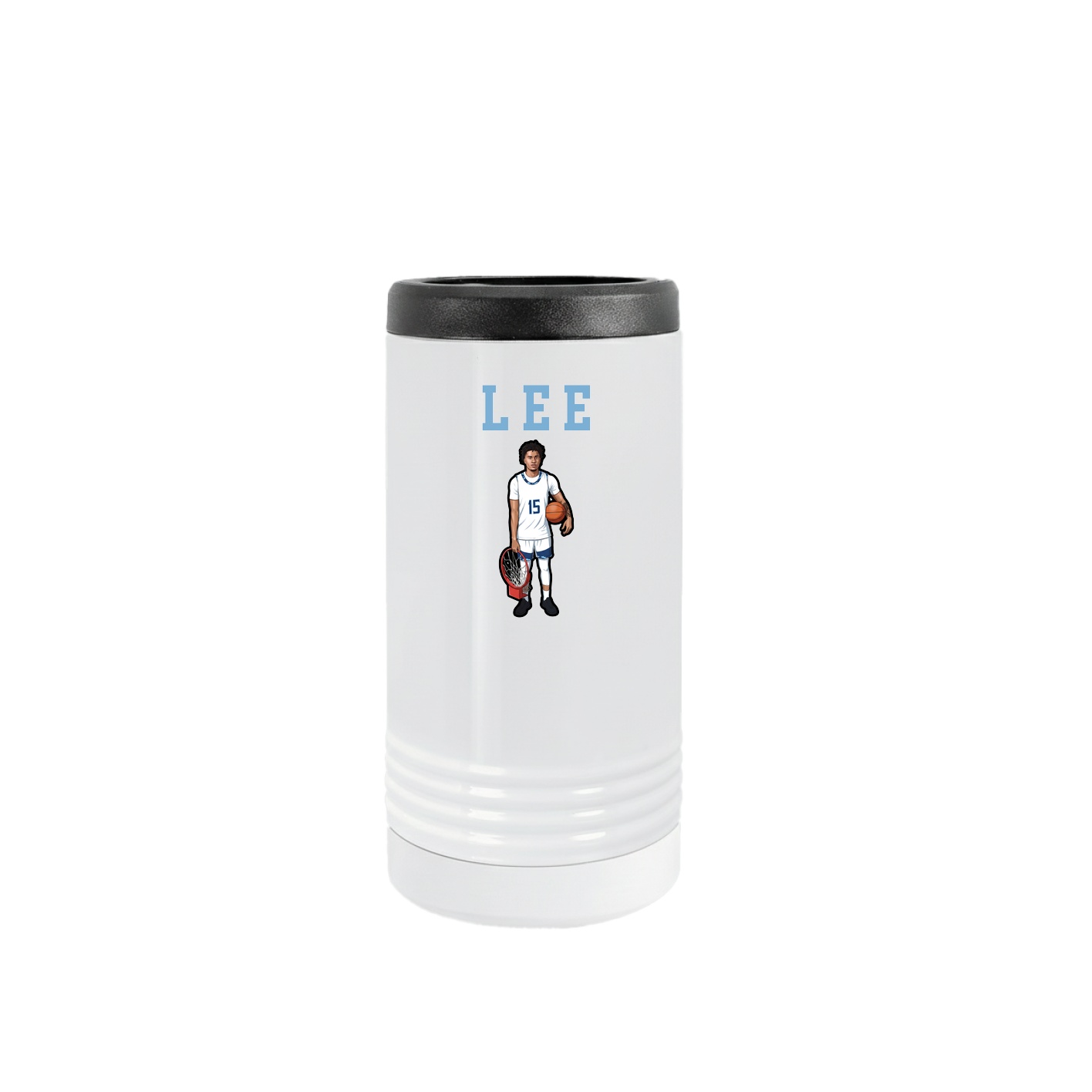 Slim Beverage Holder — Shirsey in White