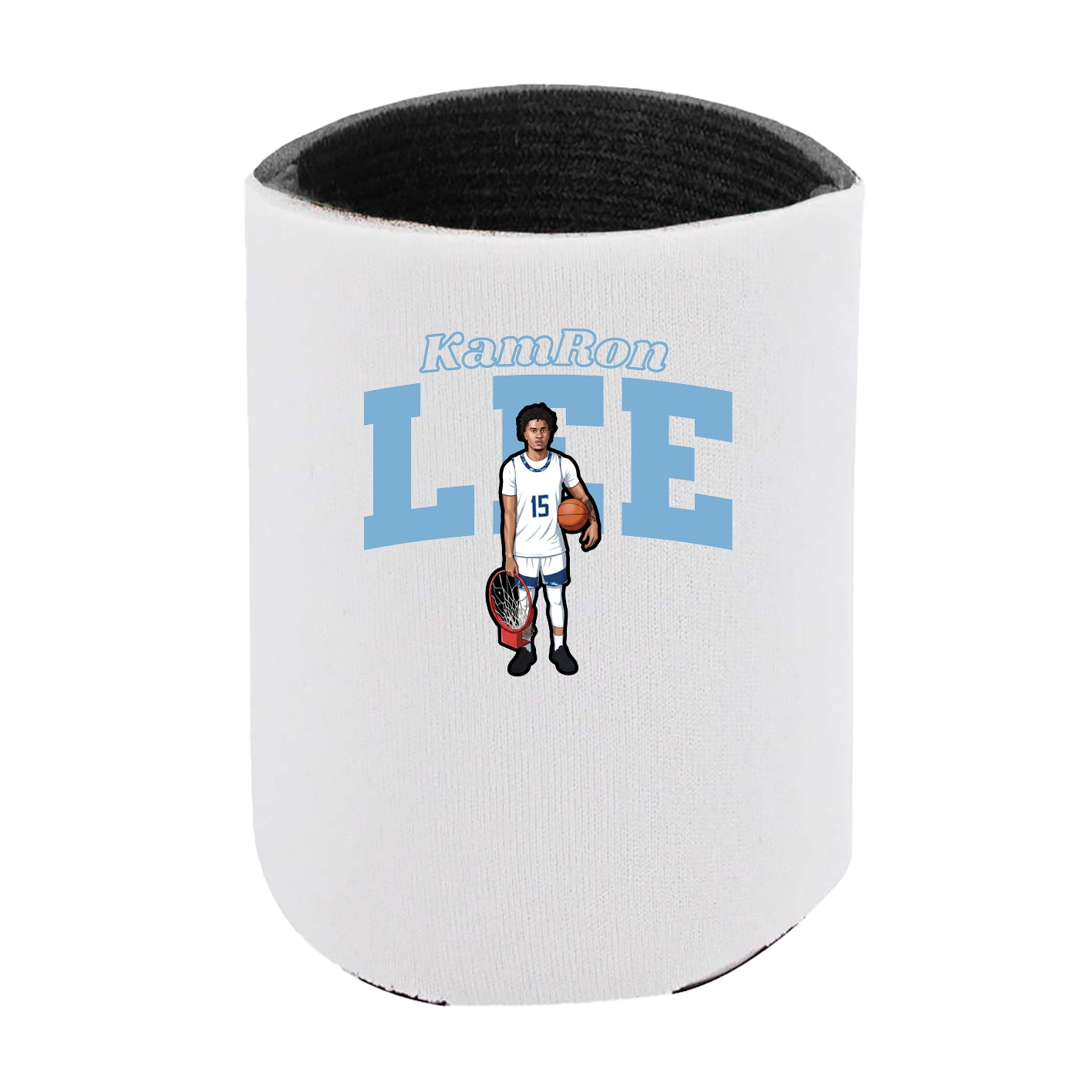 Can Holder — Name Arch in White