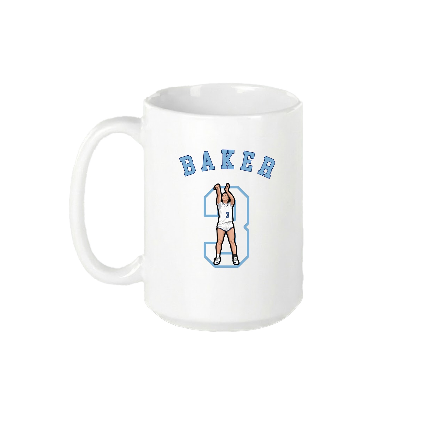 15oz Coffee Mug — Shirsey Arch in White