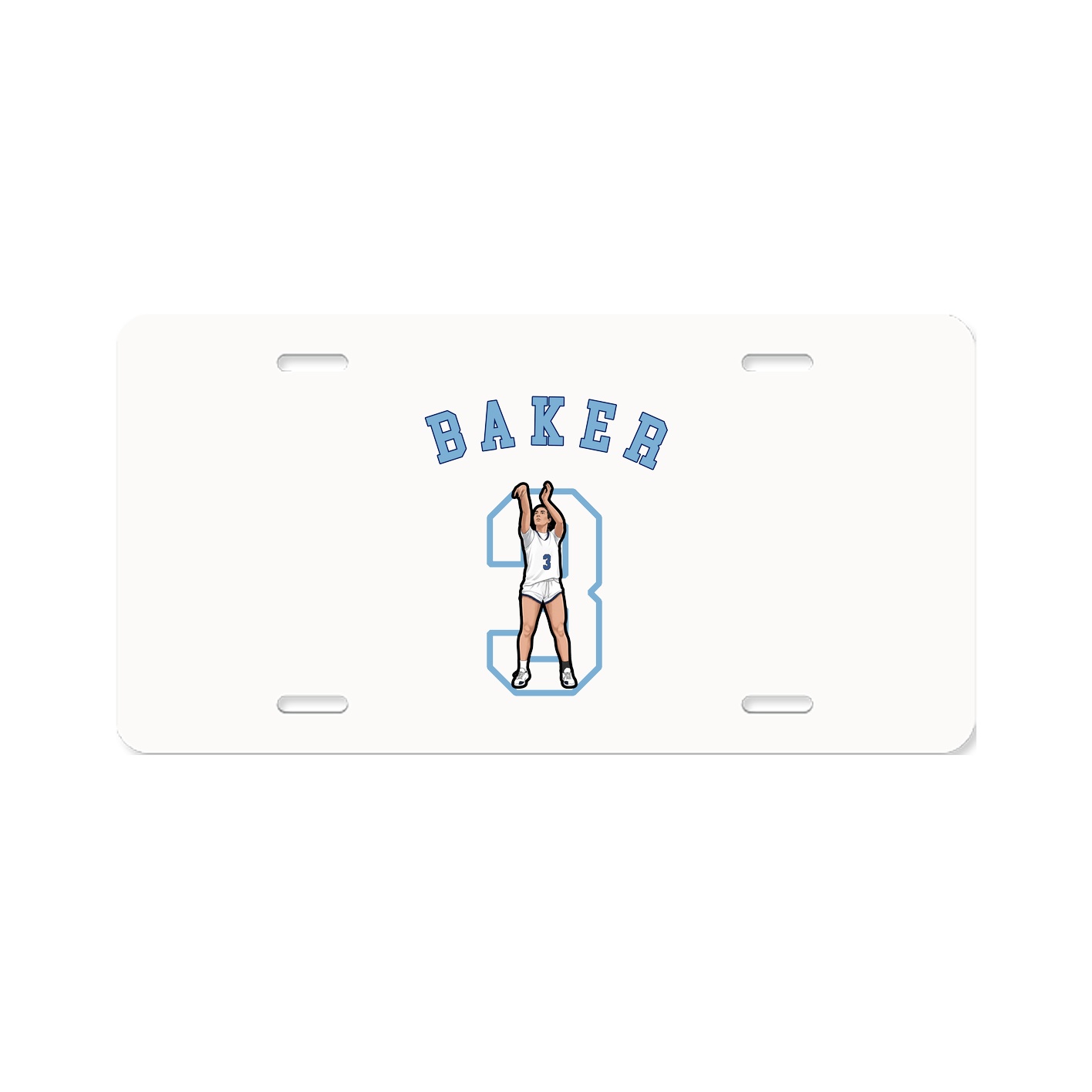 License Plate — Shirsey Arch in Classic