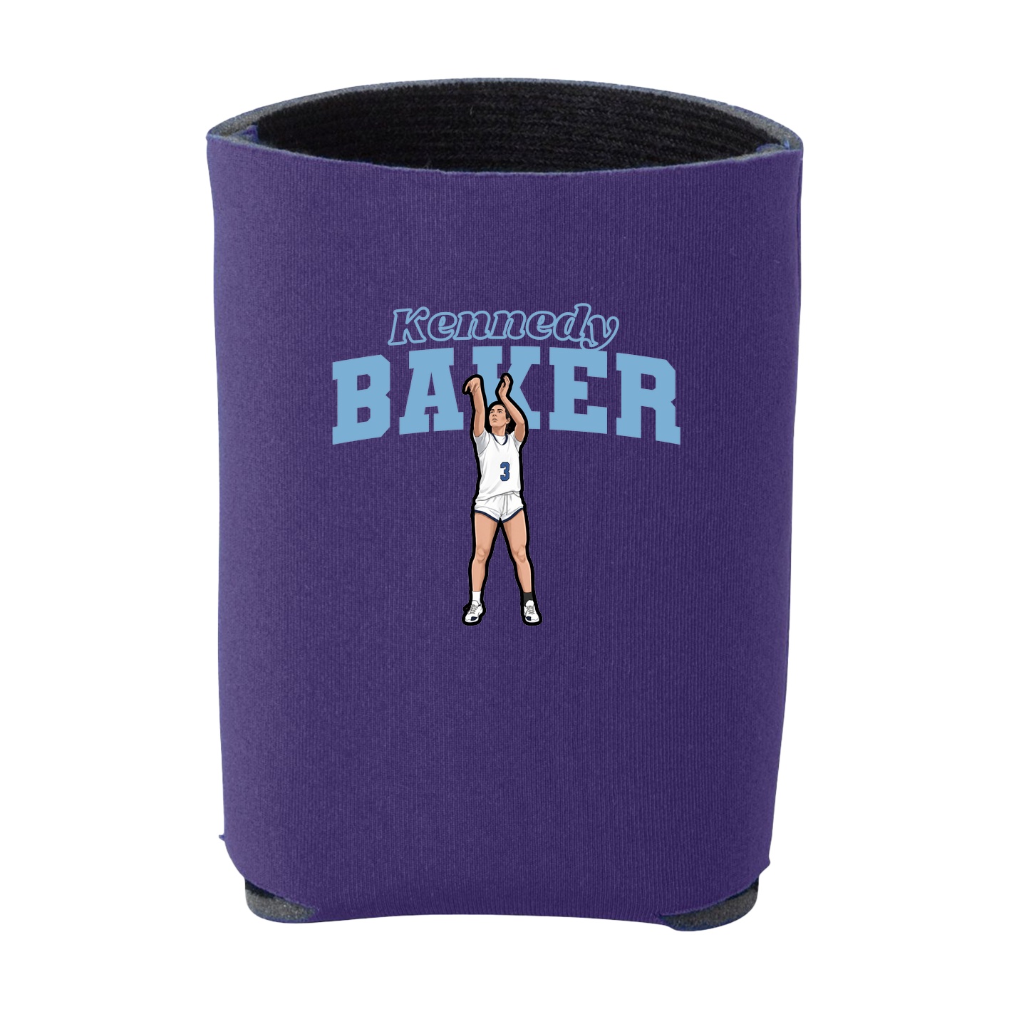 Can Holder — Name Arch in Purple