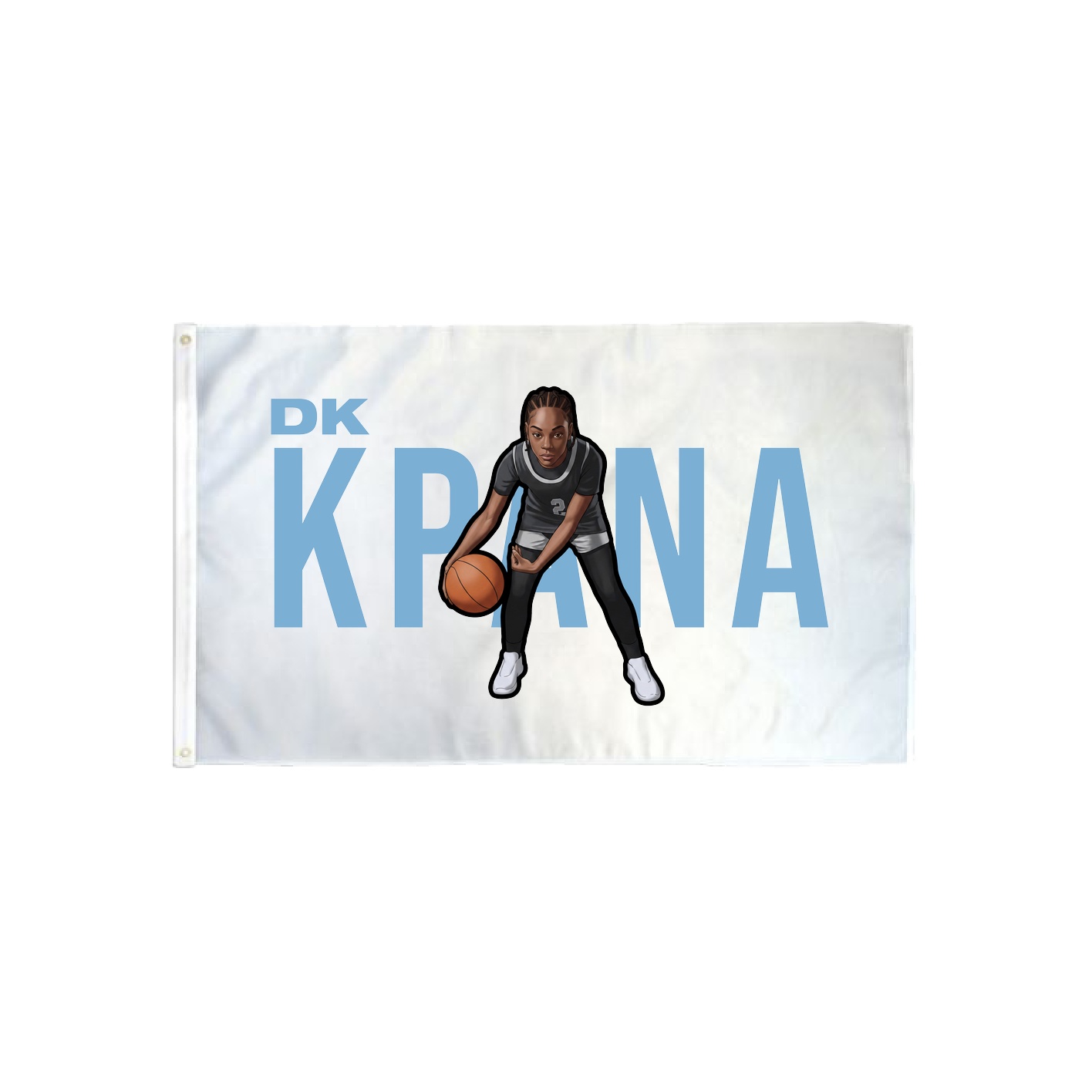3x5 Flag — Player Name in Classic