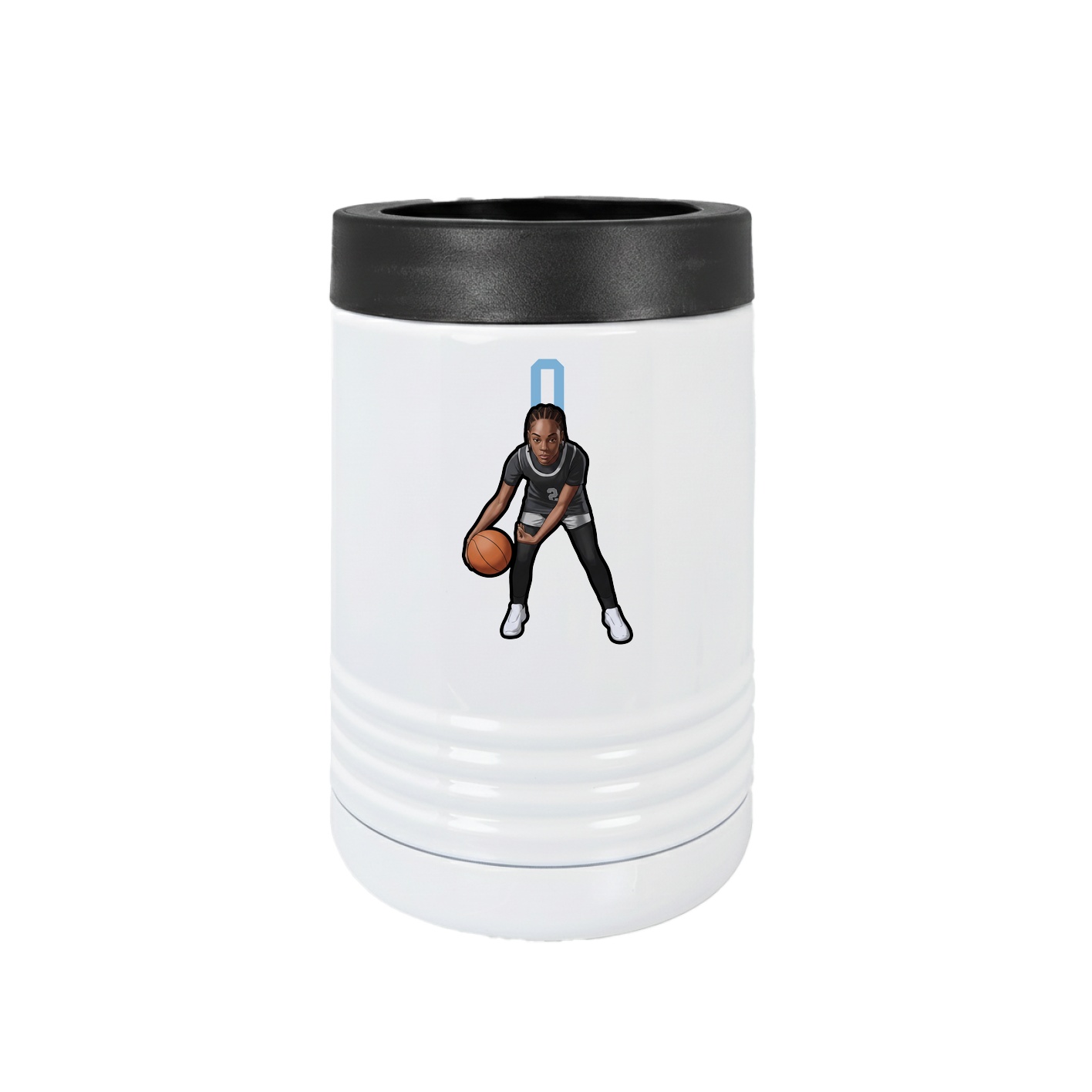 Beverage Holder — Number Top in White
