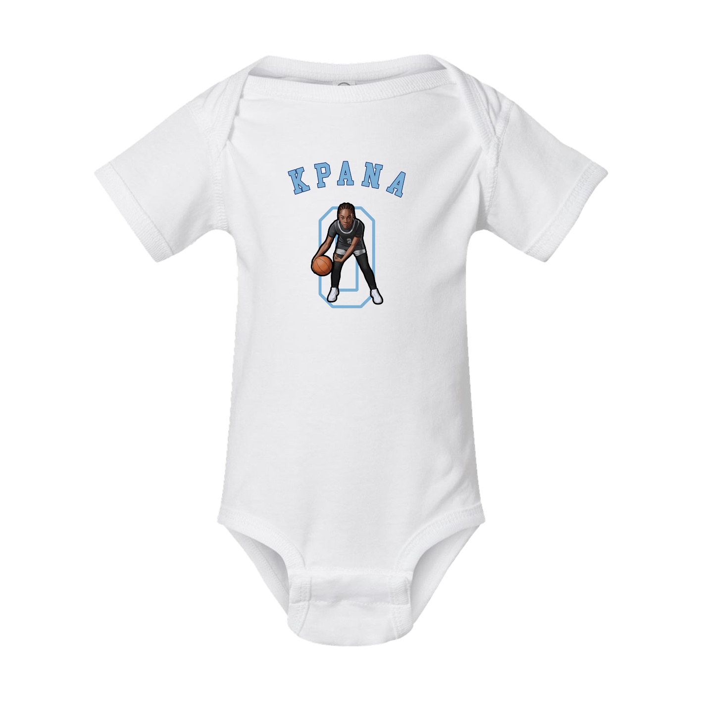 Baby Onesie — Shirsey Arch in White