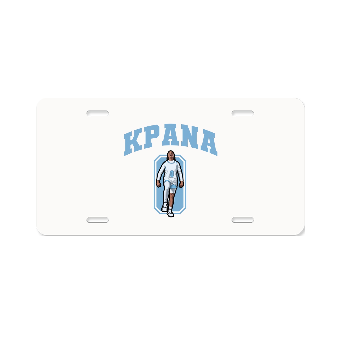 License Plate — Number in Classic