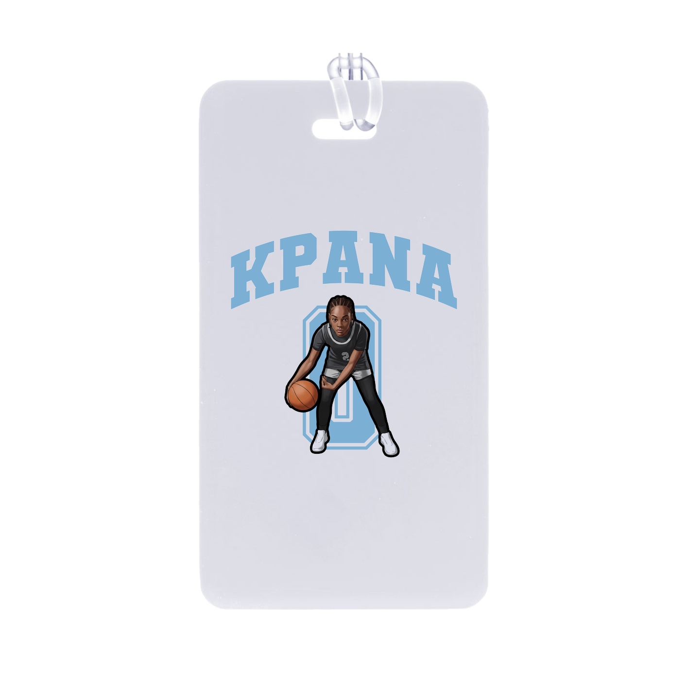 Bag Tag — Number in Classic