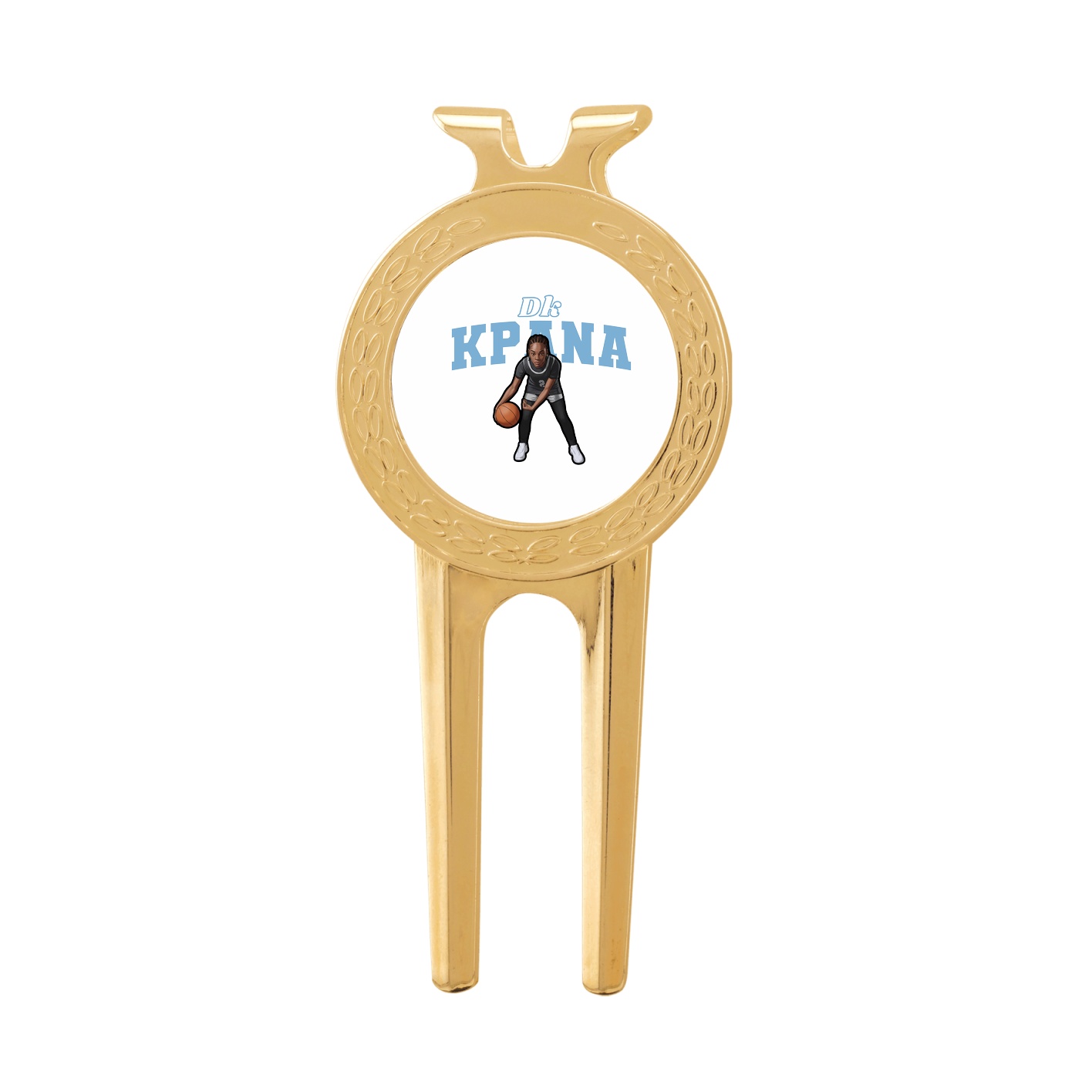 Divot Tool with Ball Marker — Name Arch in Classic