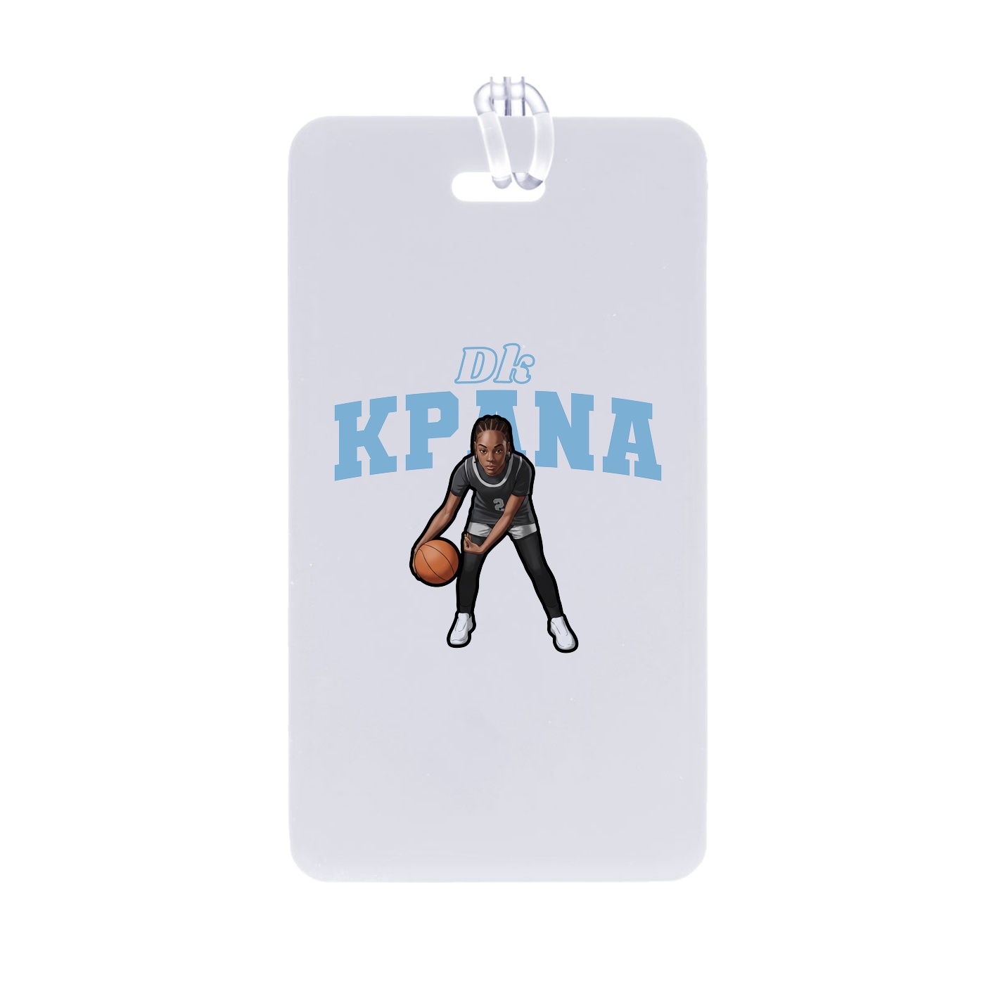 Bag Tag — Name Arch in Classic