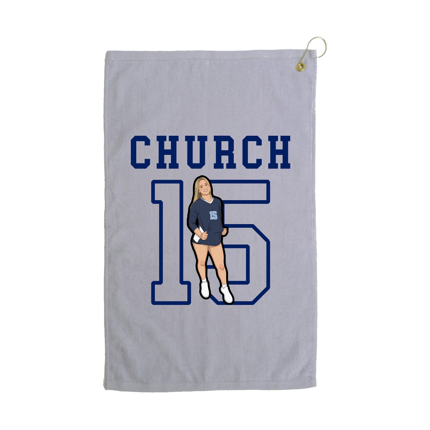 Golf Towel — Shirsey in Grey