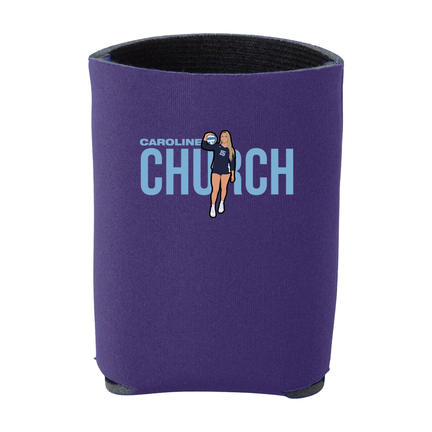 Can Holder — Player Name in Purple