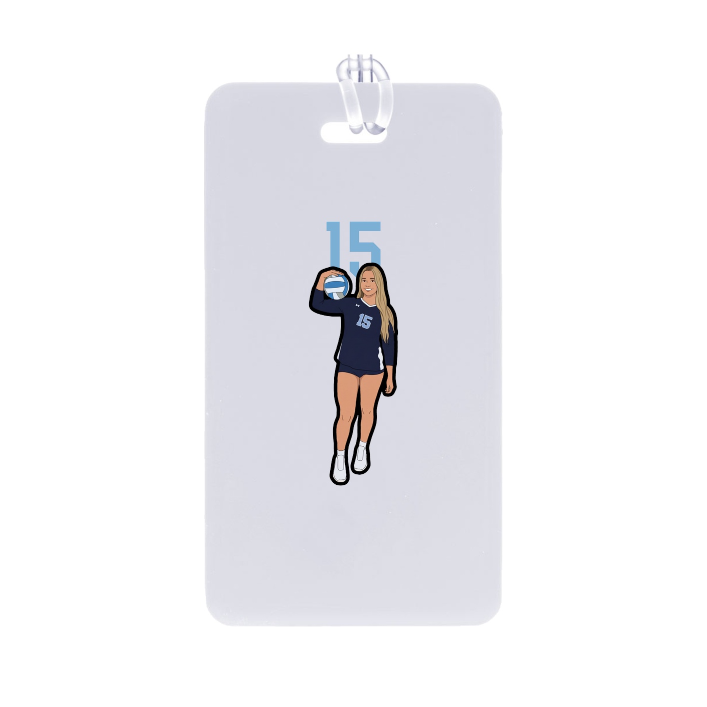 Bag Tag — Number Top in Classic