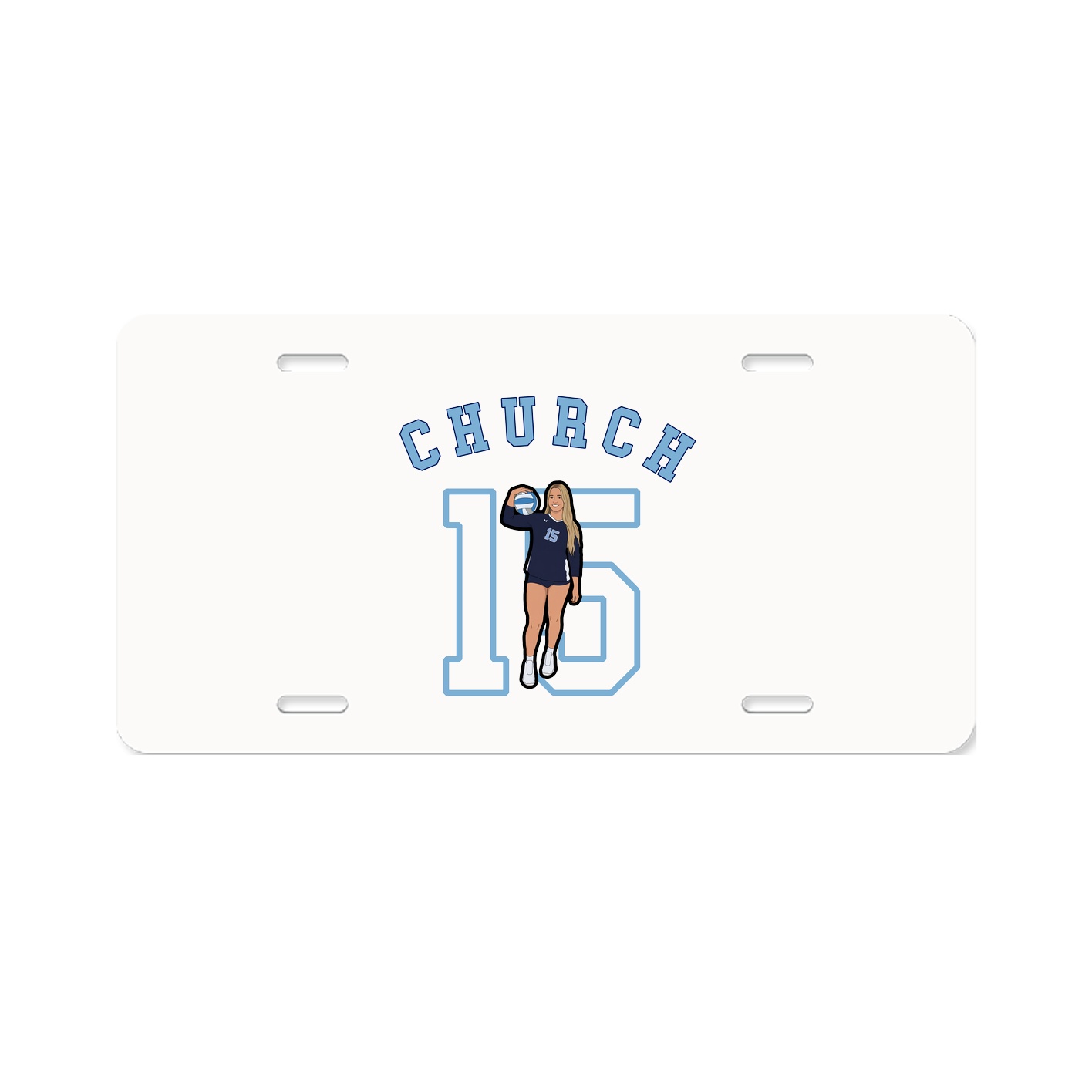 License Plate — Shirsey Arch in Classic