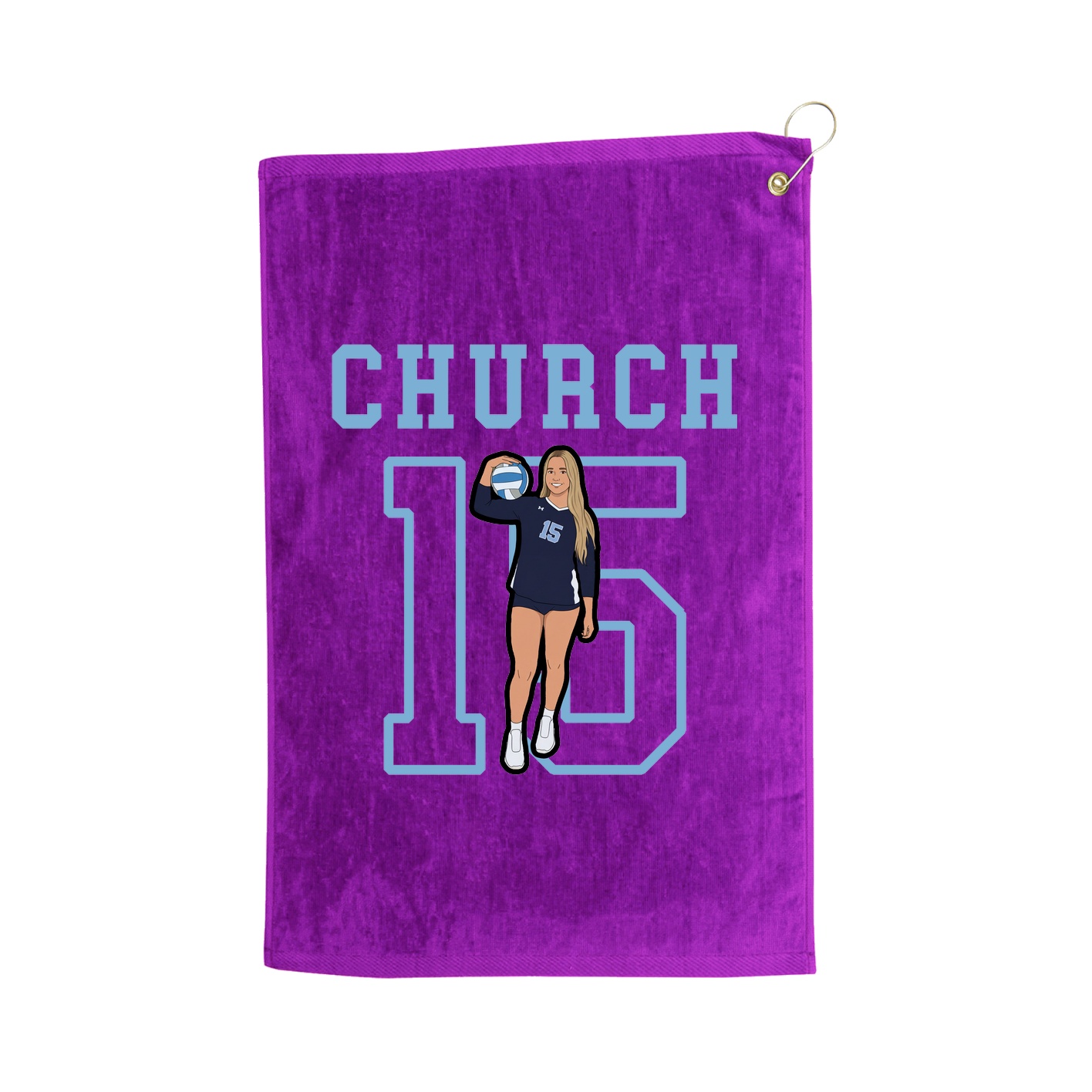 Golf Towel — Shirsey in Purple