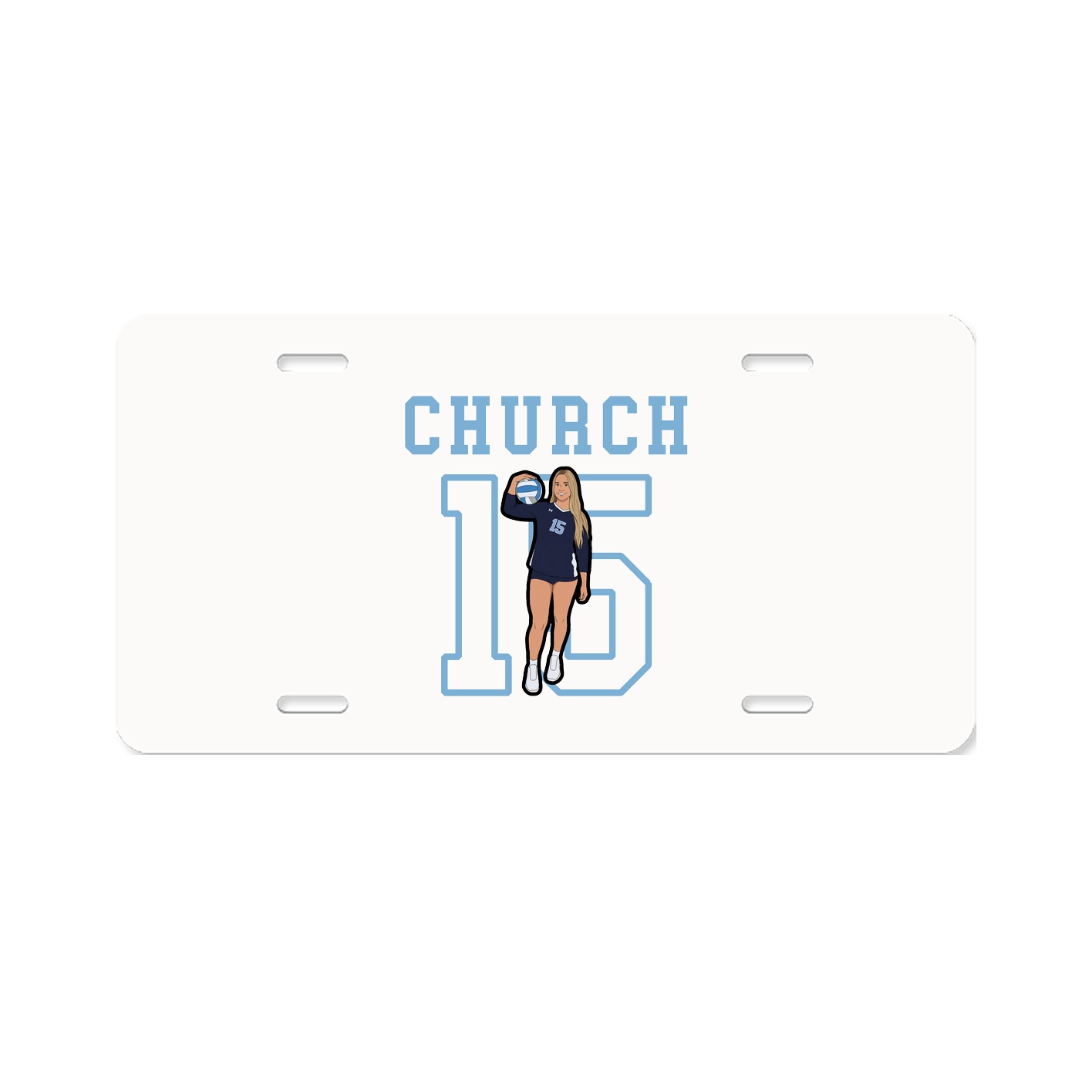 License Plate — Shirsey in Classic