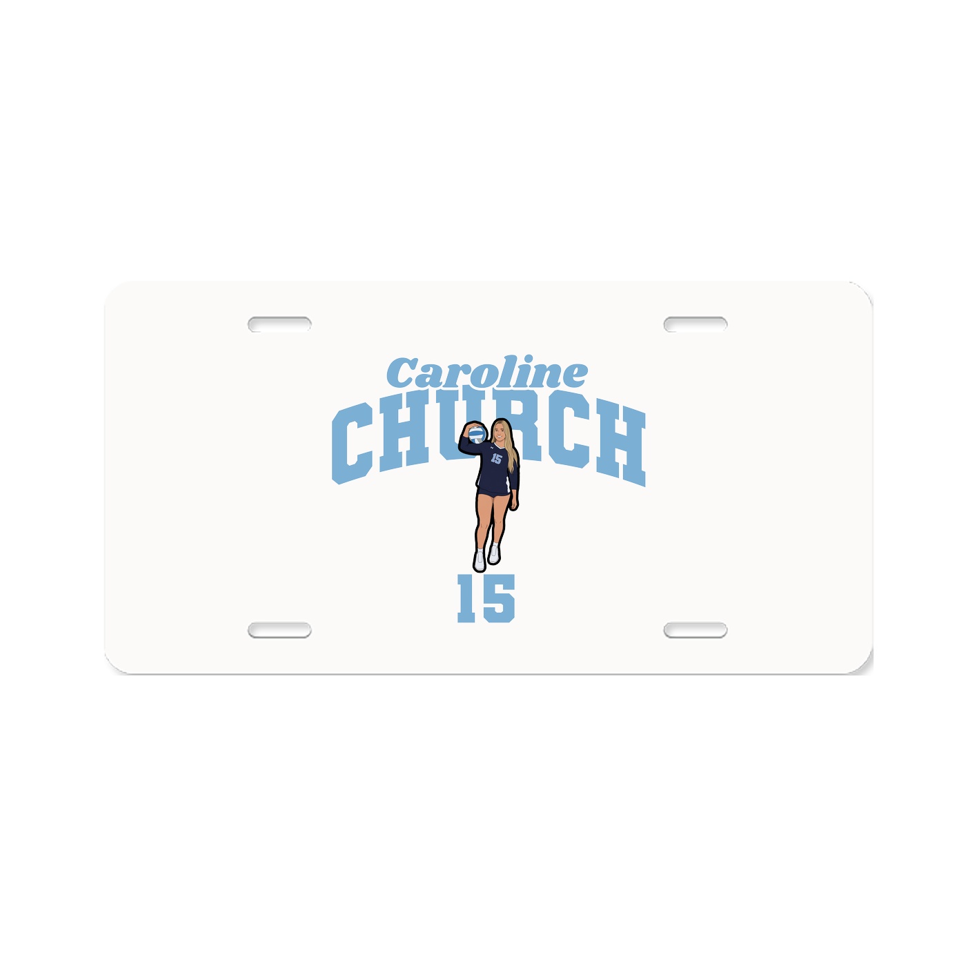 License Plate — Signature Arch in Classic