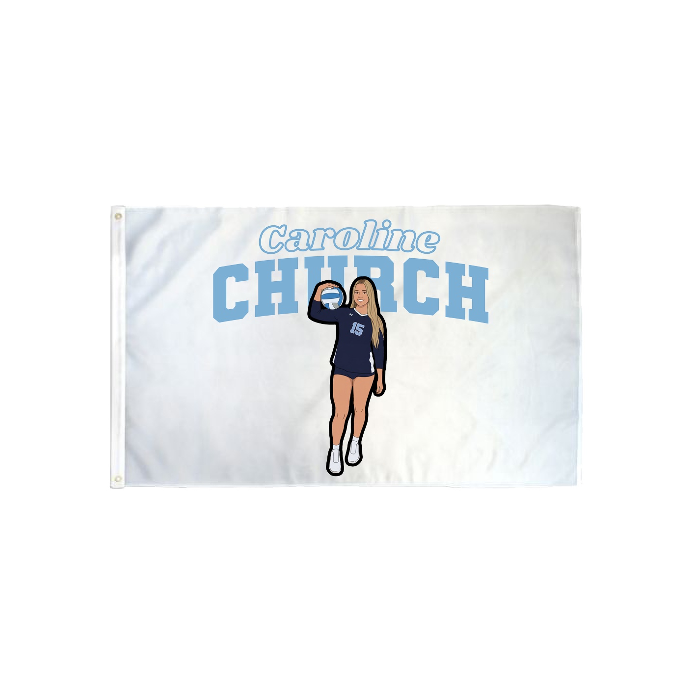 3x5 Flag — Name Arch in Classic
