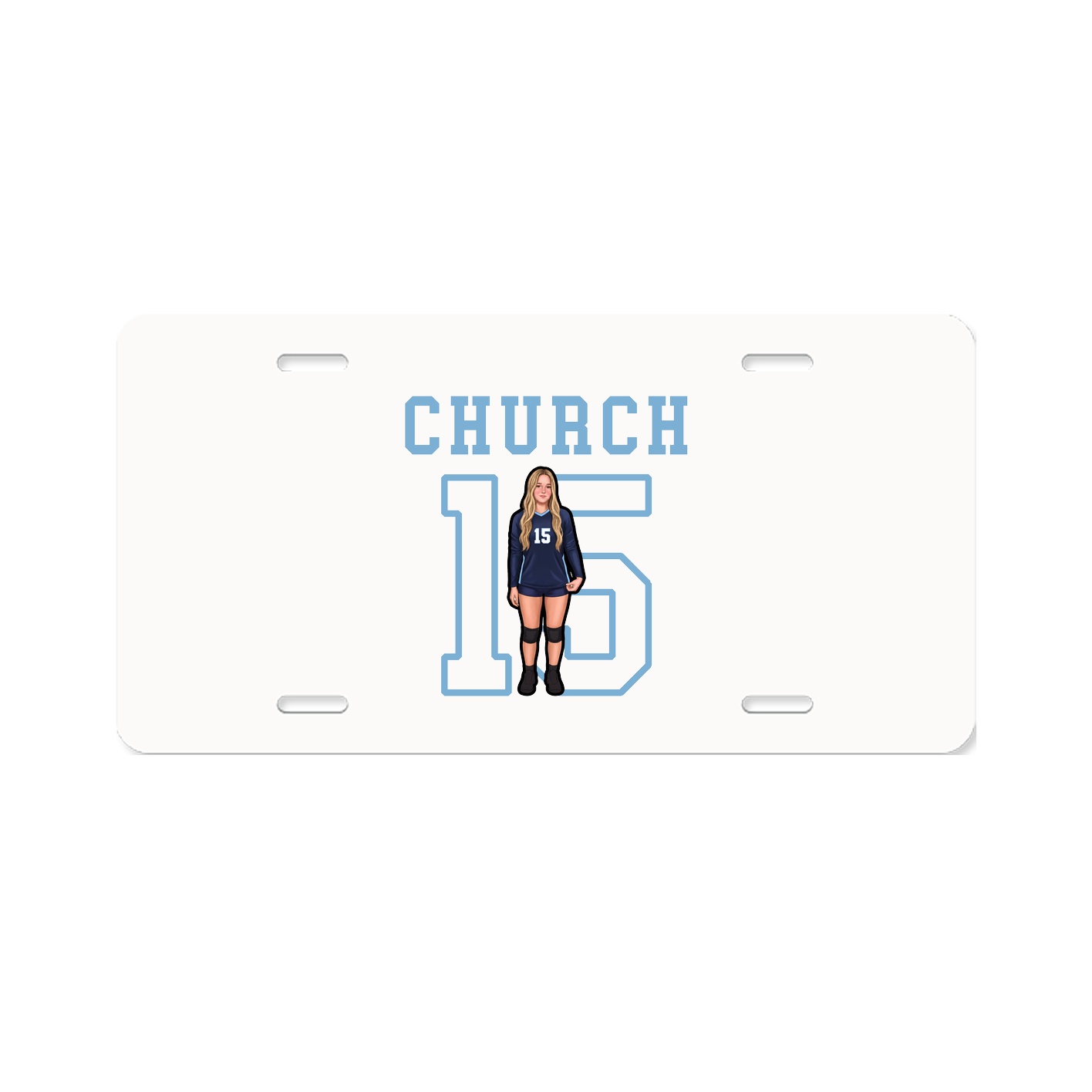 License Plate — Shirsey in Classic