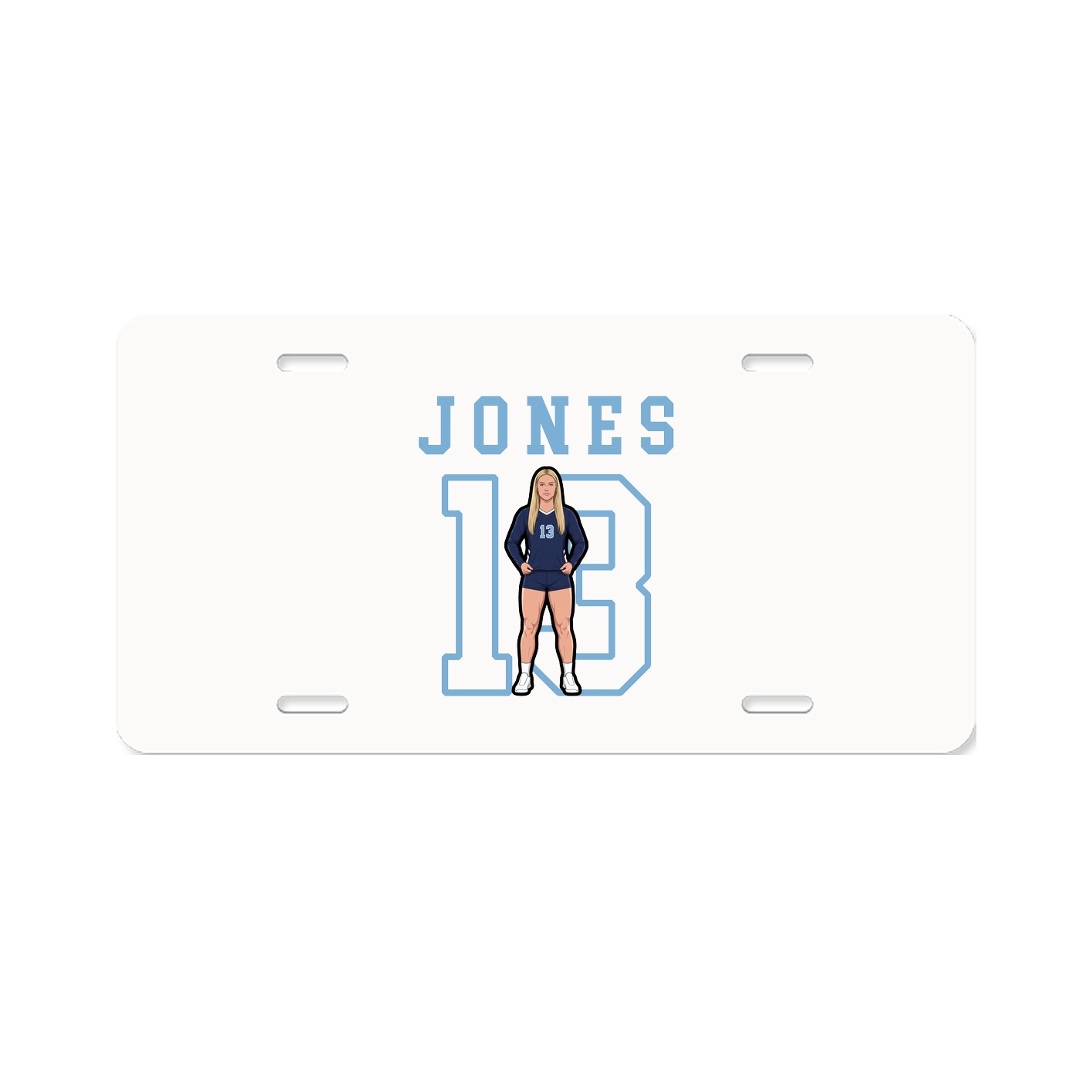 License Plate — Shirsey in Classic