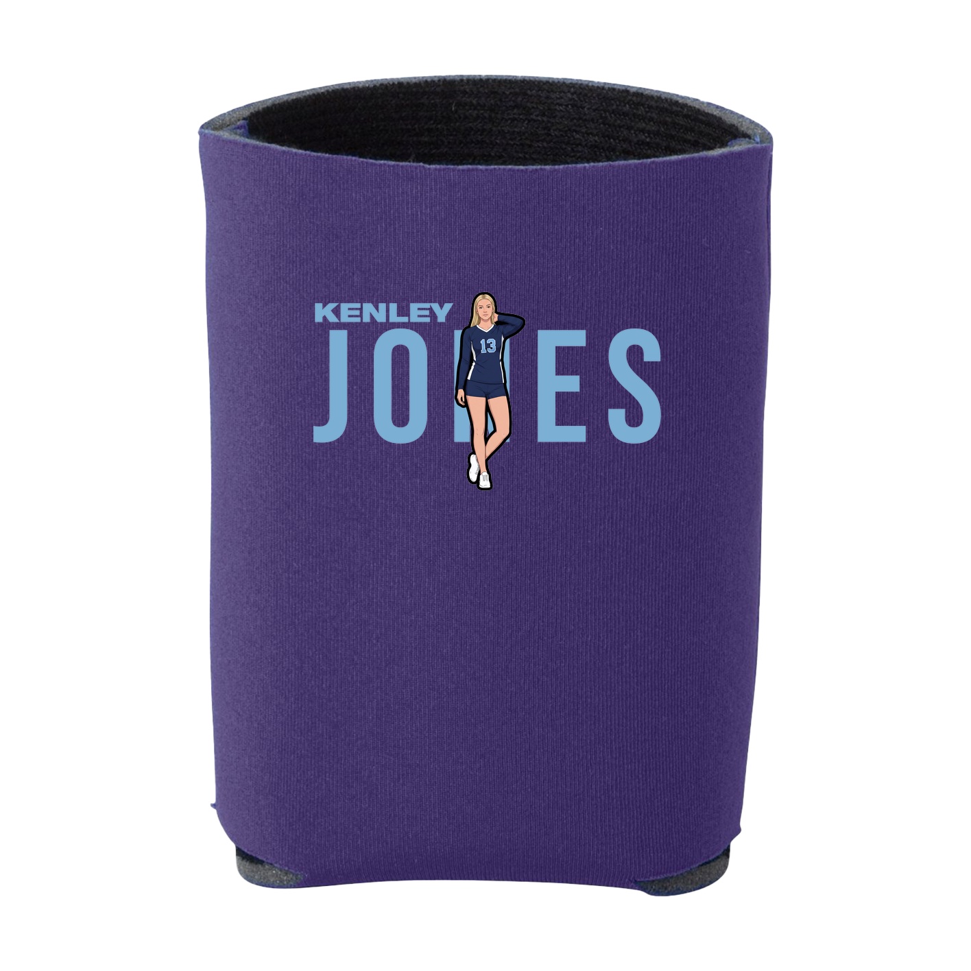 Can Holder — Player Name in Purple