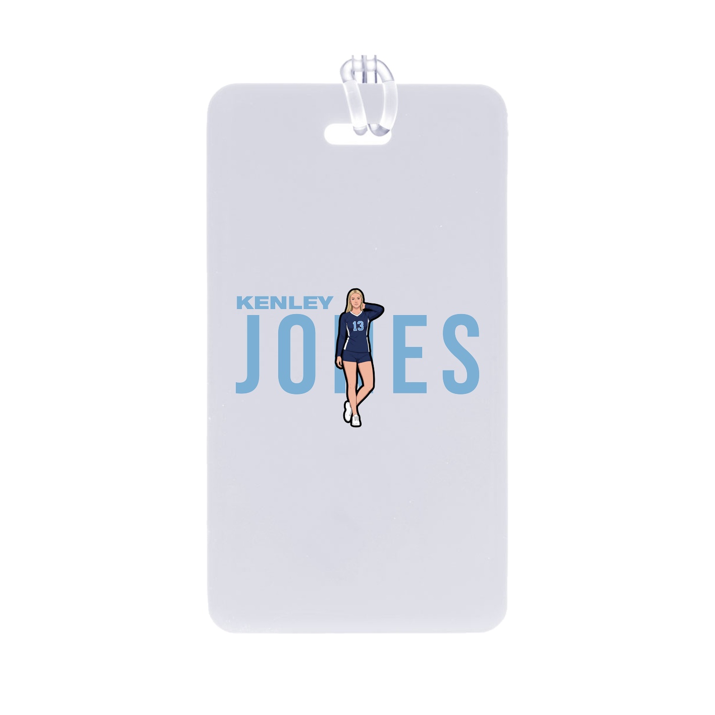 Bag Tag — Player Name in Classic