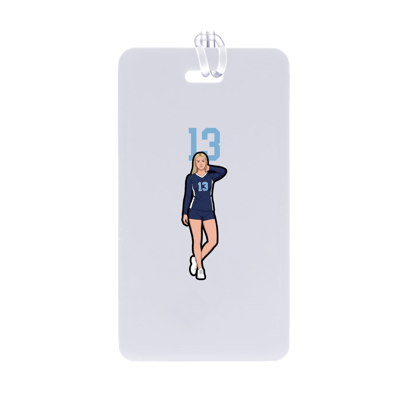 Bag Tag — Number Top in Classic